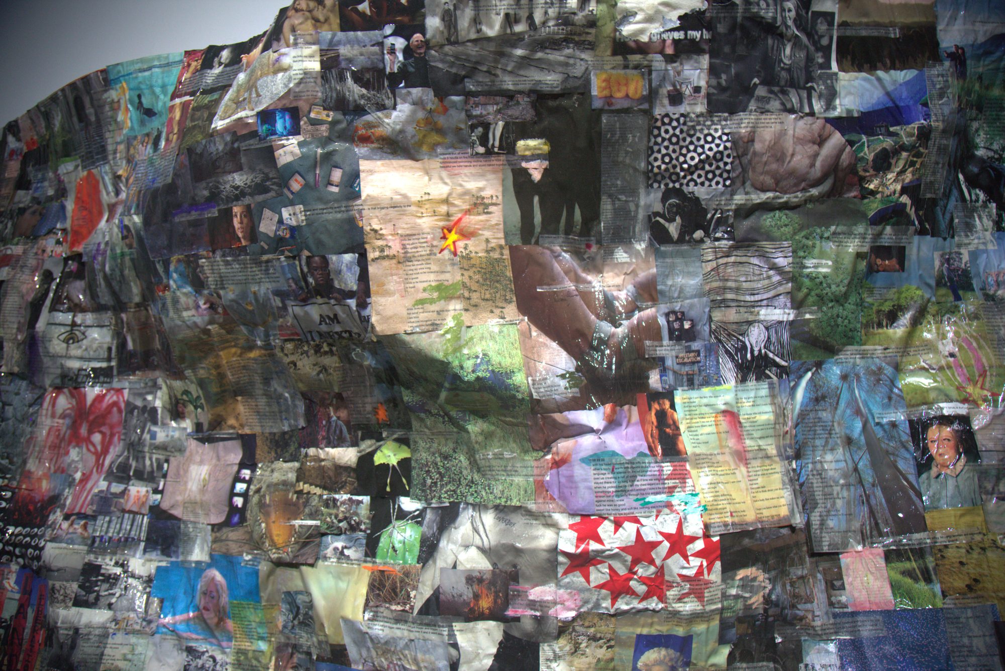 Collage Work — detail